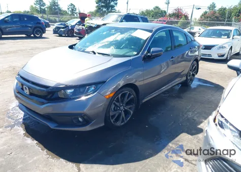 2019 Honda Civic Sport from USA, damaged, VIN 19XFC2F89KE014760